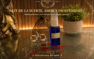 ✨ KIT DE LA SUERTE, AMOR Y PROSPERIDAD Para Hombre con feromonas✨